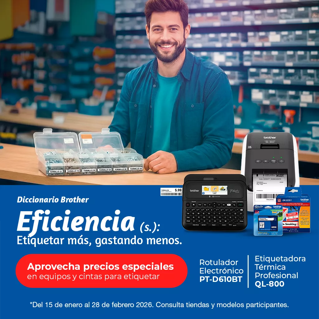 Oferta Equipos Etiquetado Brother Eficiencia